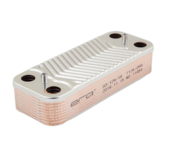 Worimex Spareparts Plate Heat Exchanger Era 16P Immergas  Wavy 154mm 1022221
