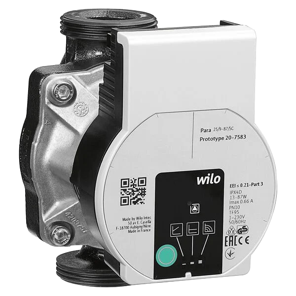 Worimex Spareparts Pump Wilo 25-6-130 Para KSL Cast Iron