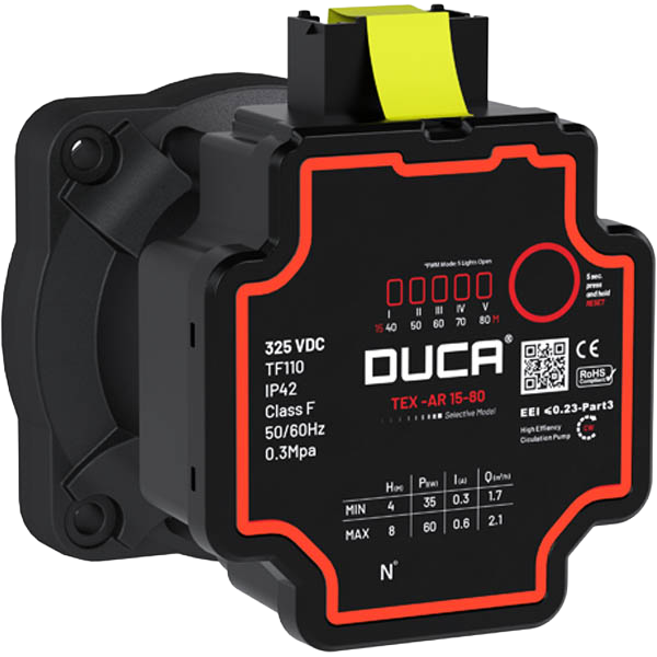 Worimex Spareparts Pump Duca TEX-AR Taco Ariston325V
