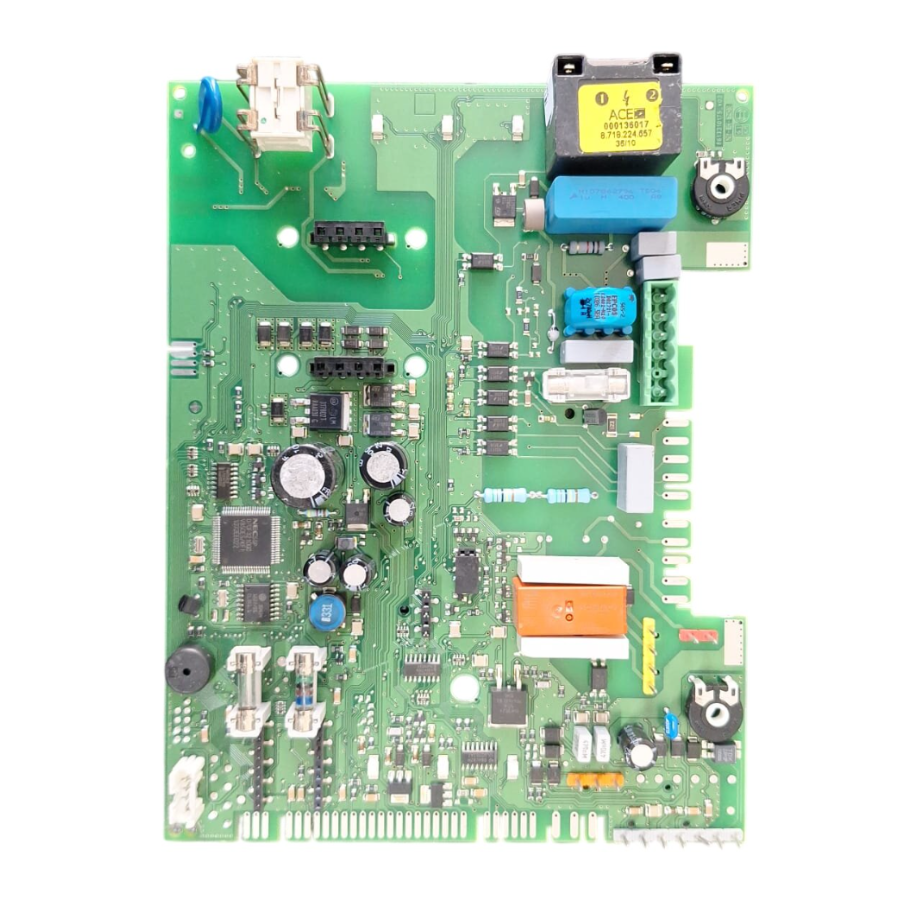 Worimex Spareparts Control Board Bosch-Buderus-Junkers without screen