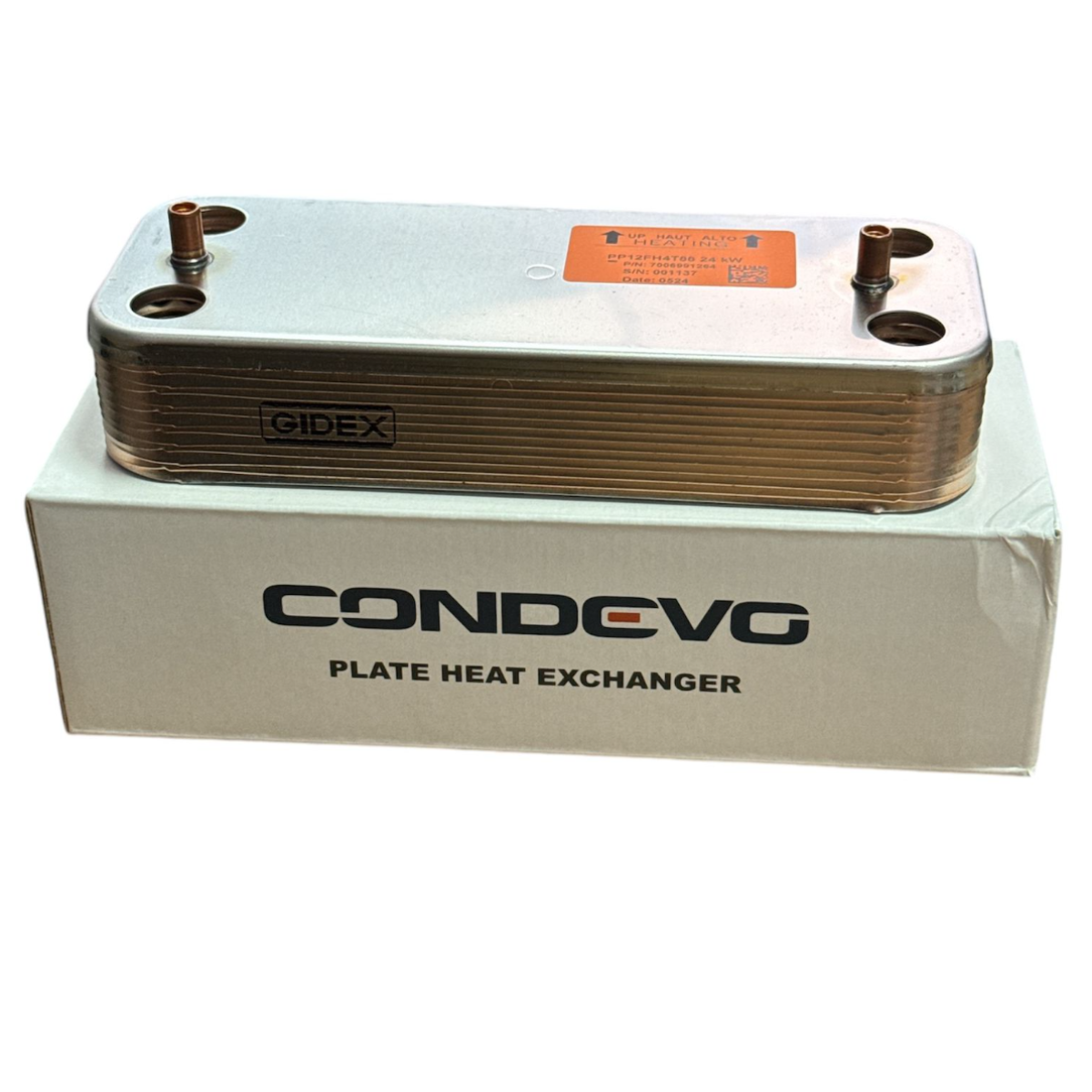 Worimex Spareparts Plate Heat Exchanger Condevo 12P PP12FH4T88 Old Serena 148mm