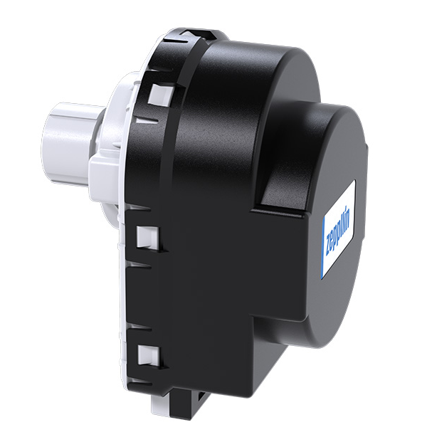 Worimex Spareparts 3 Way Valve Motor Zeppllin Black and White 7,5mm Baymak 7216534, 710188301, 5694581, R10025304