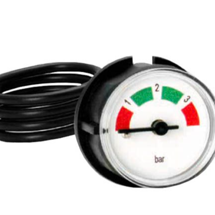 Worimex Spareparts Manometer BDR Control 0-4 Bar 27Dia G1/4 50cm