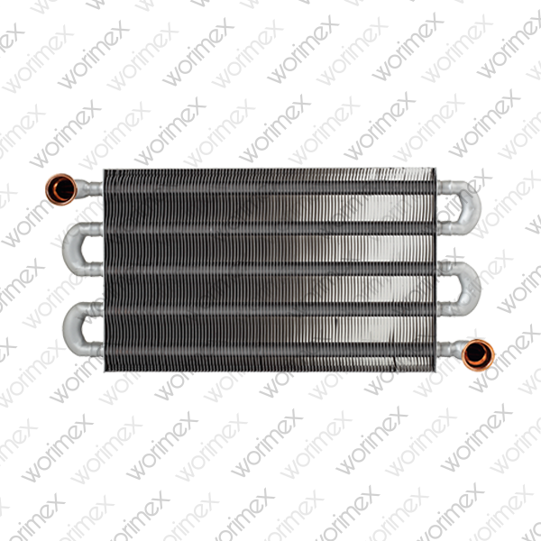 Worimex Spareparts Main Heat Exchanger 270mm Baykan QC, Ariston
