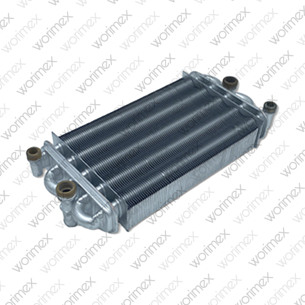 Worimex Spareparts Main Heat Exchanger 270mm Protherm Süsler 255350820101, 0020025297, Fondital Nova Florida 255350820101