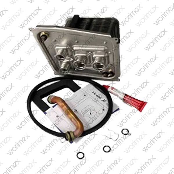 Worimex Spareparts Recuperator Hrale Bosch Condense 2000, Buderus 87186408290