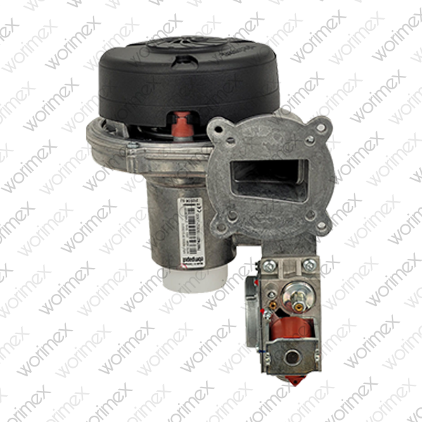Worimex Spareparts Fan EBM + Gas Valve EBM NRV118/3000-3612-030210