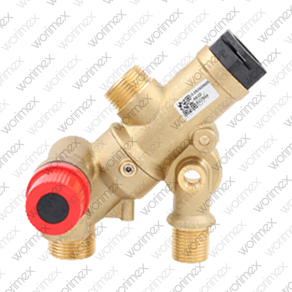 Worimex Spareparts 3 Way Valve Body Pakkens Baykan Hot Water Block