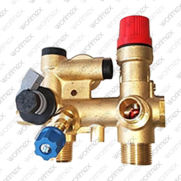 Worimex Spareparts 3 Way Valve Body Pakkens ECA Cold Water Block