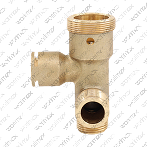 Worimex Spareparts 3 Way Valve Body Brass Vaillant VUW 252457