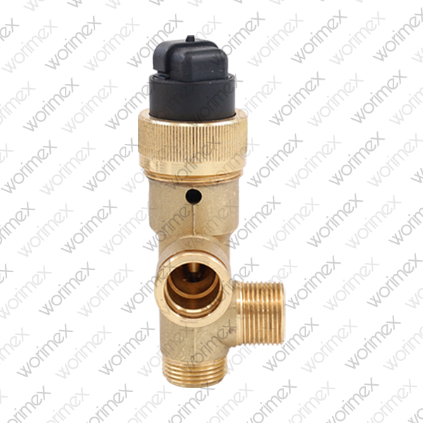 Worimex Spareparts 3 Way Valve Body With Motor Brass Vaillant VUW, Turbomax 252457