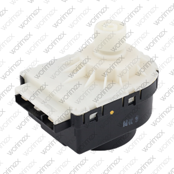 Worimex Spareparts 3 Way Valve Motor Bitron Black and White 10mm Ariston 61302483-01