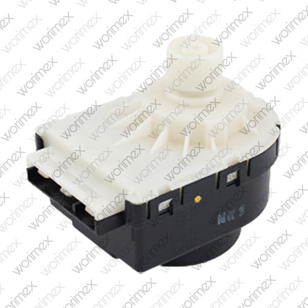 Worimex Spareparts 3 Way Valve Motor Bitron  Black and White 7,5mm Baymak 7216534, 710188301, 5694581