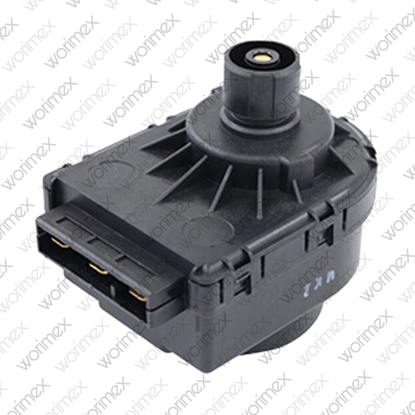 Worimex Spareparts 3 Way Valve Motor Chunhui Square Black 24V Bosch, Junkers Square 24V 87172043450