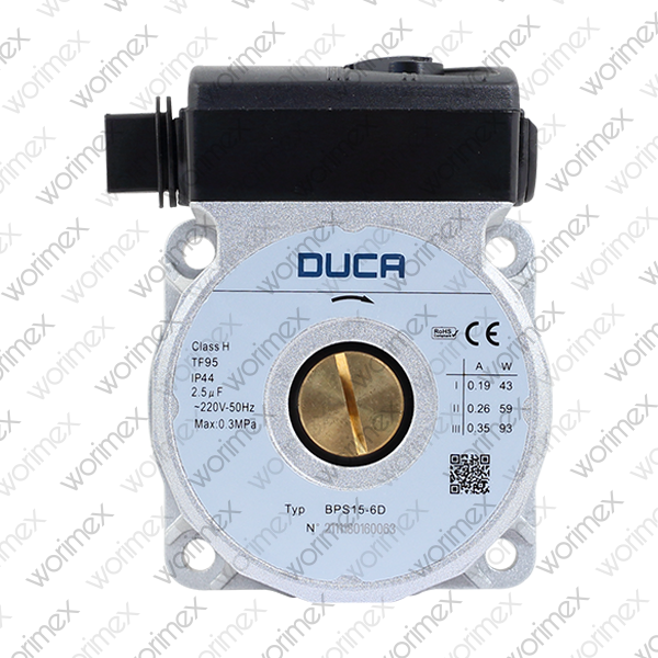 Worimex Spareparts Pump Duca WX 15-60 Universal Wilo Model 93W - 2