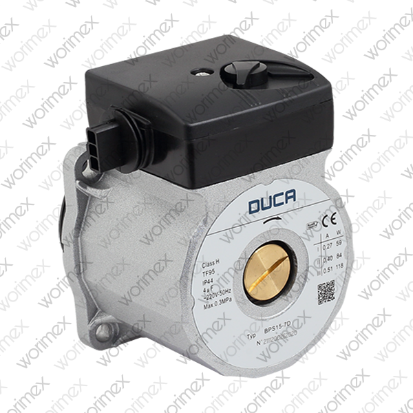 Worimex Spareparts Pump Duca WX 15-70 Universal Wilo Model 118W