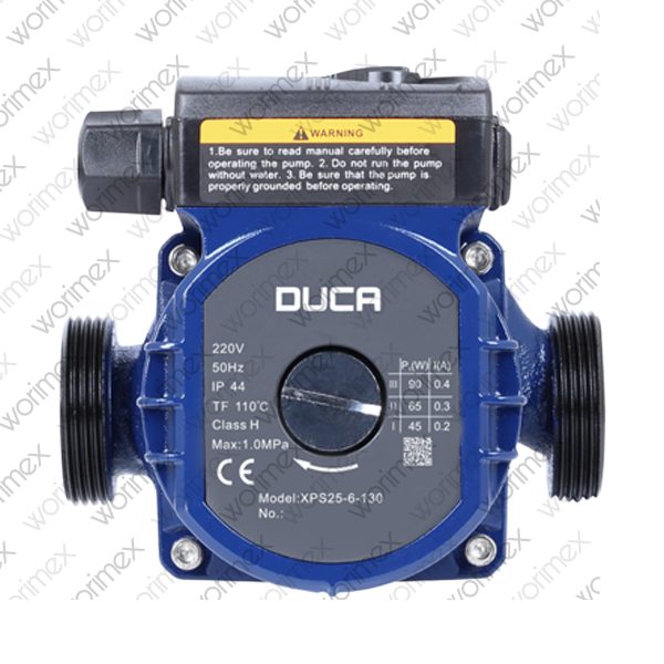 Worimex Spareparts Pump DUCA XPS 25-6-130 Iron Body