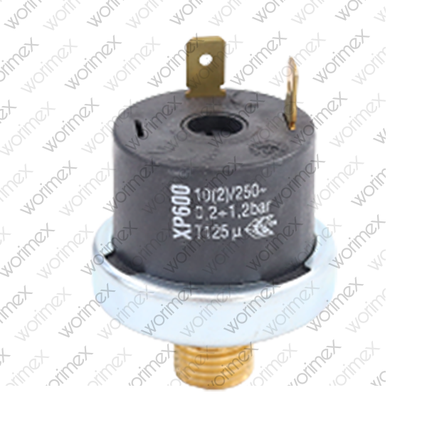 Worimex Spareparts Water Pressure Switch Mater Double Connection Brass 1/4 Baxi, Baymak 9951690, JJJ009951690, Ariston 995903, 64202146, Sime 6037502