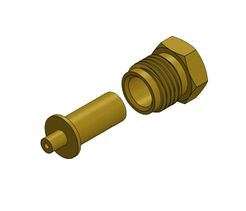 Worimex Spareparts Manometer Connection MALE2 - OUTER GEAR