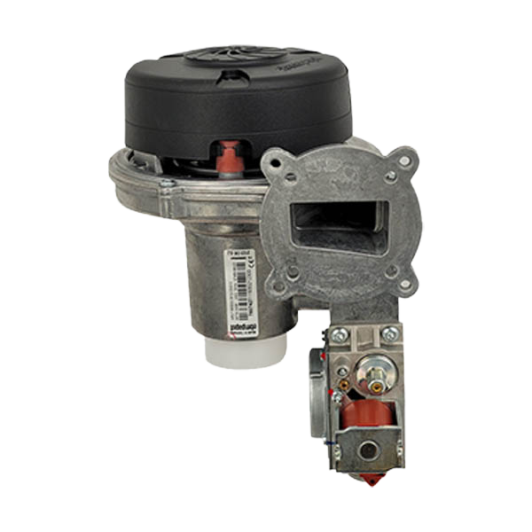 Worimex Spareparts Fan EBM + Gas Valve EBM NRV118/3000-3612-030210