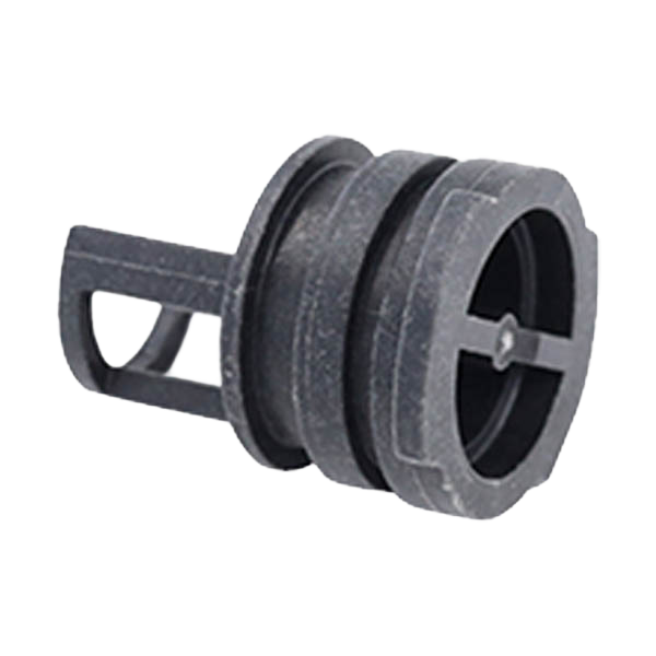 Worimex Spareparts 3 Way Valve Body Stopper Black Plastic Ariston