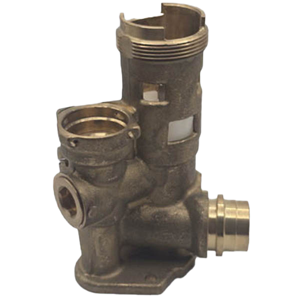 Worimex Spareparts 3 Way Valve Body Vaillant Turbotec Brass Without Motor 0020132682, 0020132683