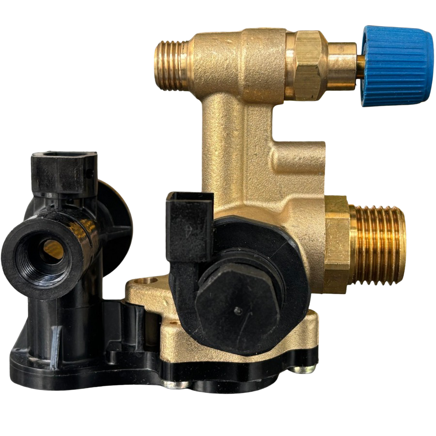 Worimex Spareparts 3 Way Valve Body Demirdöküm Atron Cold Water Entry With hole 0020123532