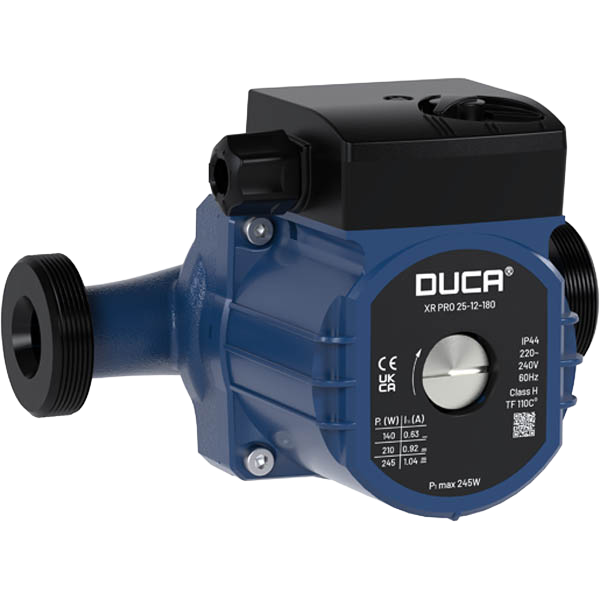 Worimex Spareparts Pump Duca XR PRO 25-12-180 Cast Iron