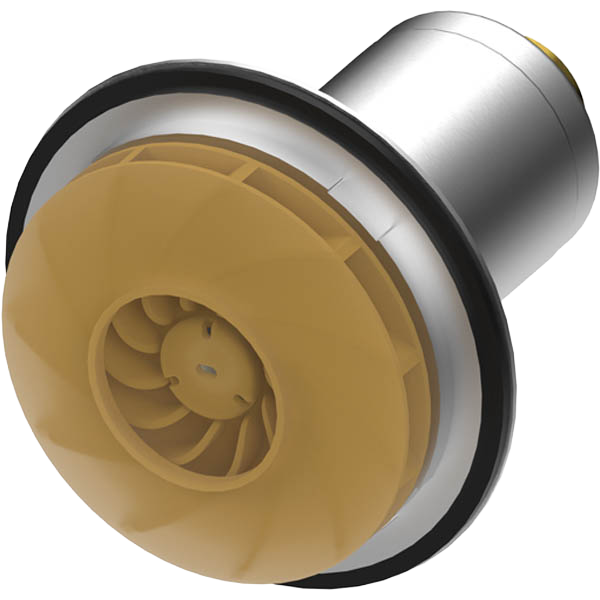 Worimex Spareparts Pump Rotor DUCA Reverse Rotation Black IRG