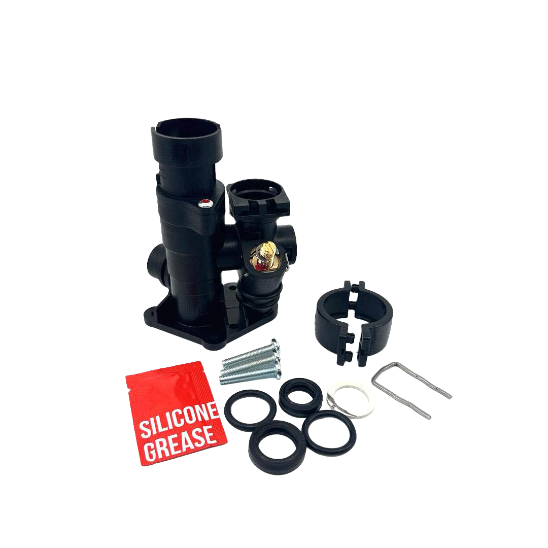 Worimex Spareparts 3 Way Valve Body Wolab Turbotec Plastic Without Motor (Wolab Design) 0020020015