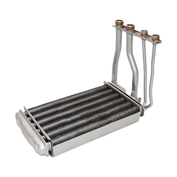 Worimex Spareparts Main Heat Exchanger 280mm 4 Pipes Bosch, Buderus 87154065460