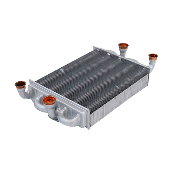 Worimex Spareparts Main Heat Exchanger 220mm Demirdöküm Nepto 3003202564 Crossed