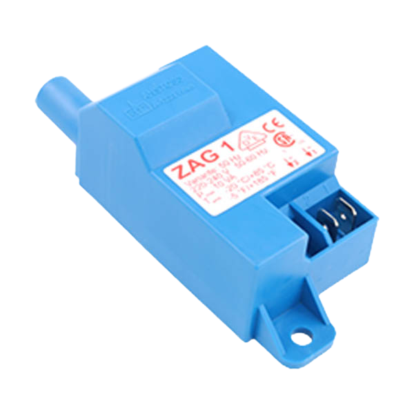 Worimex Spareparts Ignition Transformer Anstoss ZAG1 VAR.50HZ Blue Saunier Duval, Vaillant 279550299, S58716, 176982