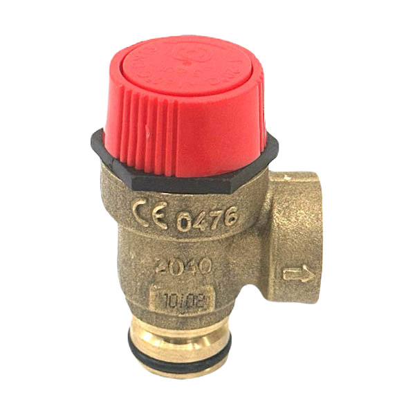 Worimex Spareparts Safety Valve Novasfer Internal Threaded V Channel Baymak, Baxi 710109400, R2907