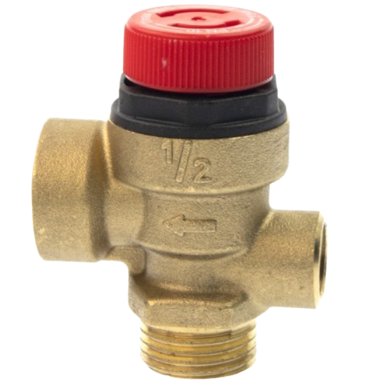 Worimex Spareparts Safety Valve Novasfer 3bar Ariston Mictotec TX 998447 Manometer Connection