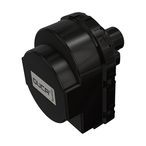 Worimex Spareparts 3 Way Valve Motor Duca Black Standard 7,5mm Ariston 997147, Riello 4365774, 4364657, Unical 95260640, Biasi BI1351108, BI1101102, Chaffoteaux, Demirdöküm 0020025278, Saunier Duval S5720600, Ithalterm 521000035