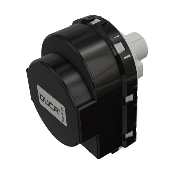 Worimex Spareparts 3 Way Valve Motor Duca Black and White 10mm Ariston 61302483-01, 4R109823, 31600045
