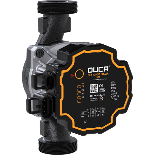 Worimex Spareparts Pump Duca GEX-S Master Solar 25-80-180 Cast Iron
